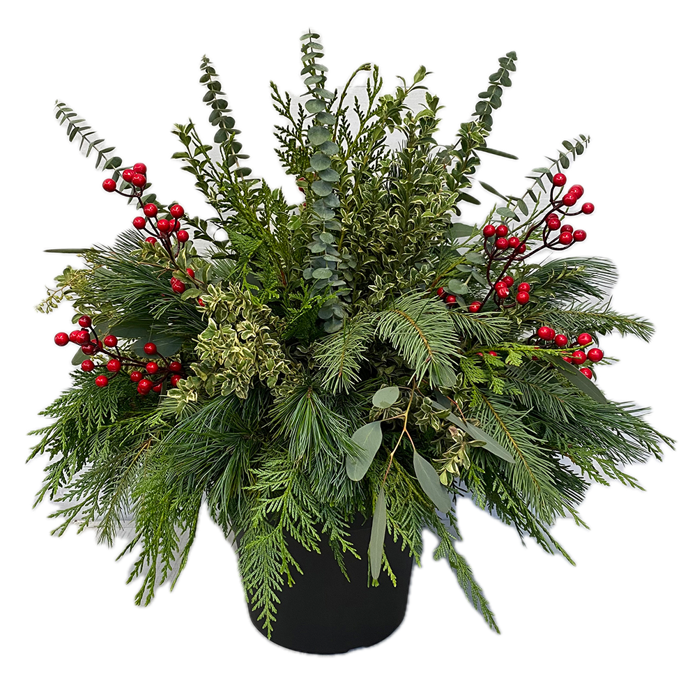 Urn - Mixed Greens with Eucalyptus