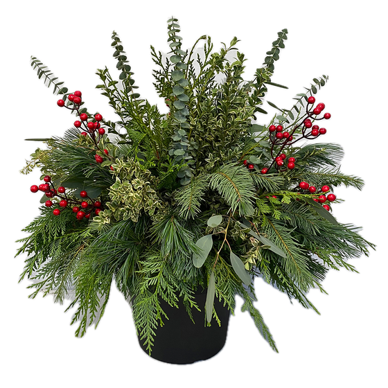 Urn - Mixed Greens with Eucalyptus