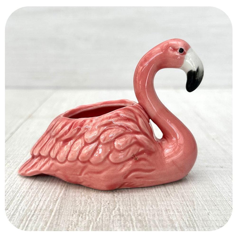 Small Flamingo Planter