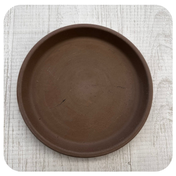 Grey Terra Cotta Saucers