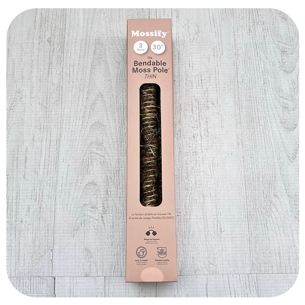 Moss Pole (Bendable) - Pack of Three 30"