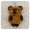 Iryna's Felted Pooh Bear (Hand Made/ Local)