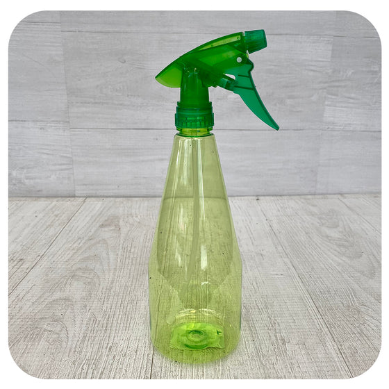 Transparent Green Spray Bottle (0.7L)