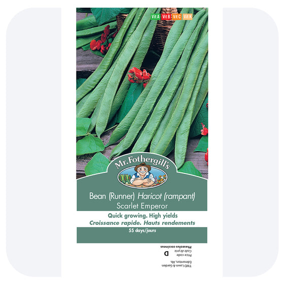 Scarlet Runner Bean Seeds