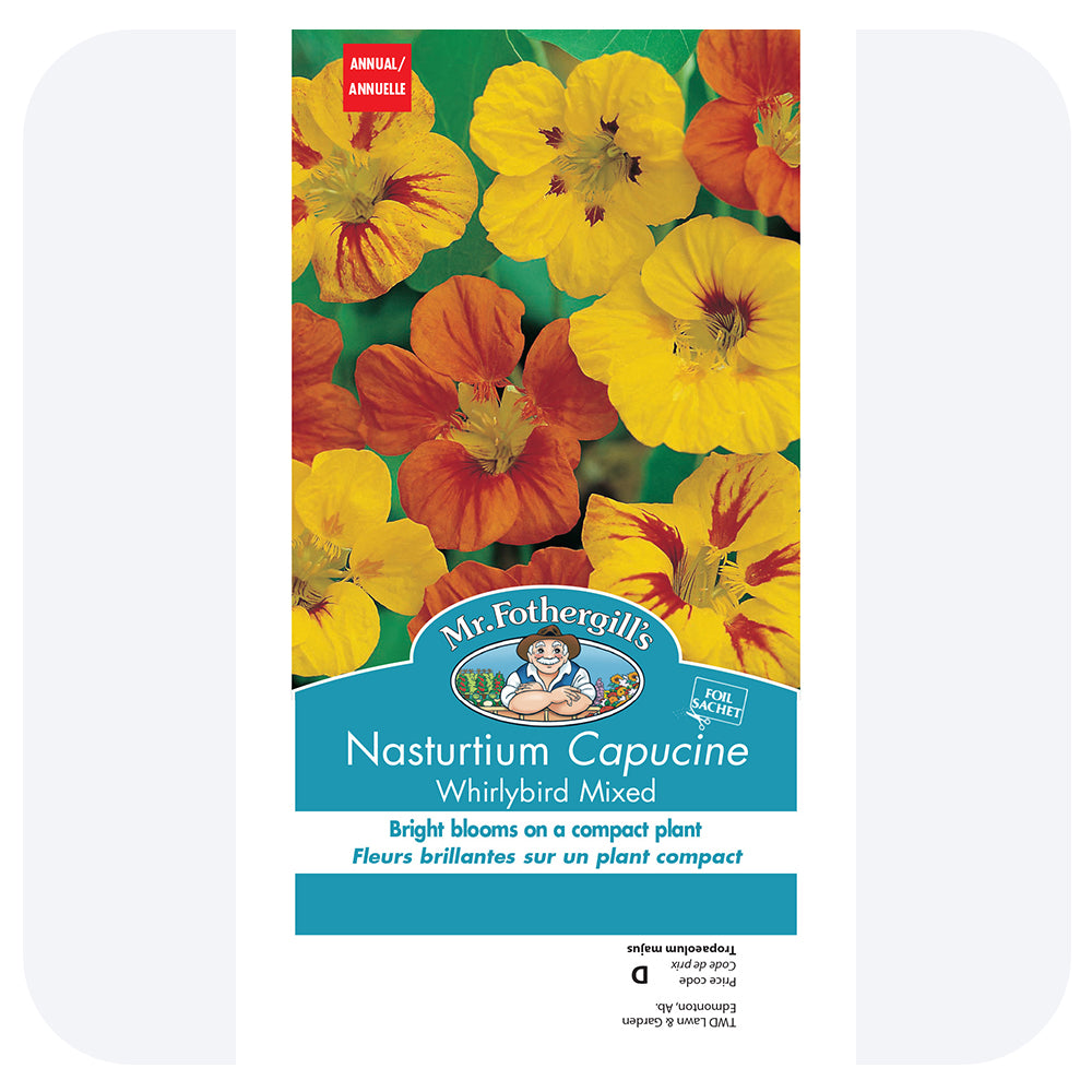 Nasturtium Whirlybird Mix Seeds