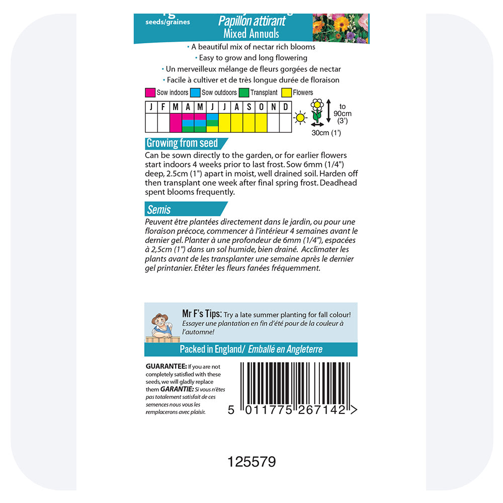 Butterfly Attracting Mix Seeds