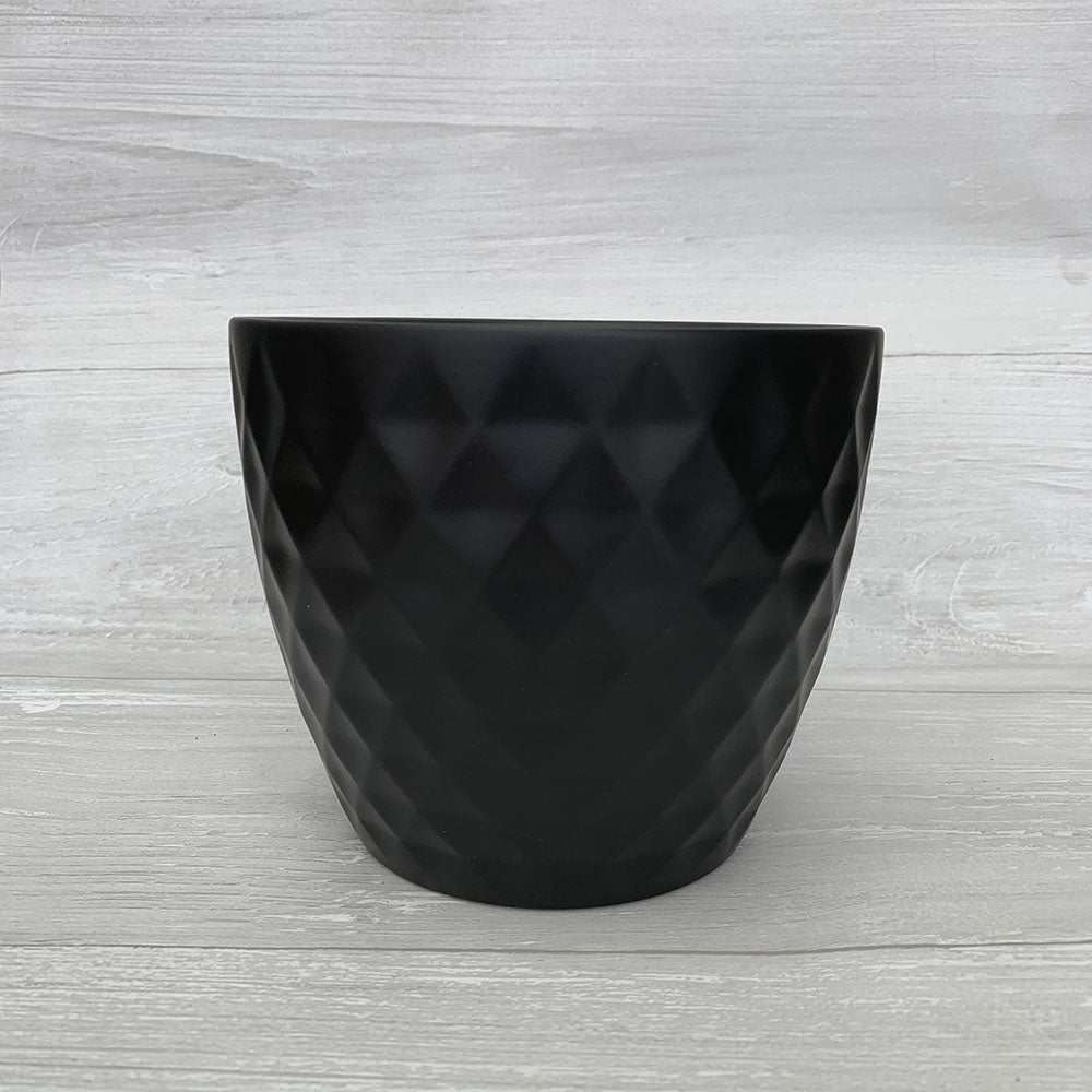Scheurich Patterned Anthrazit Pot