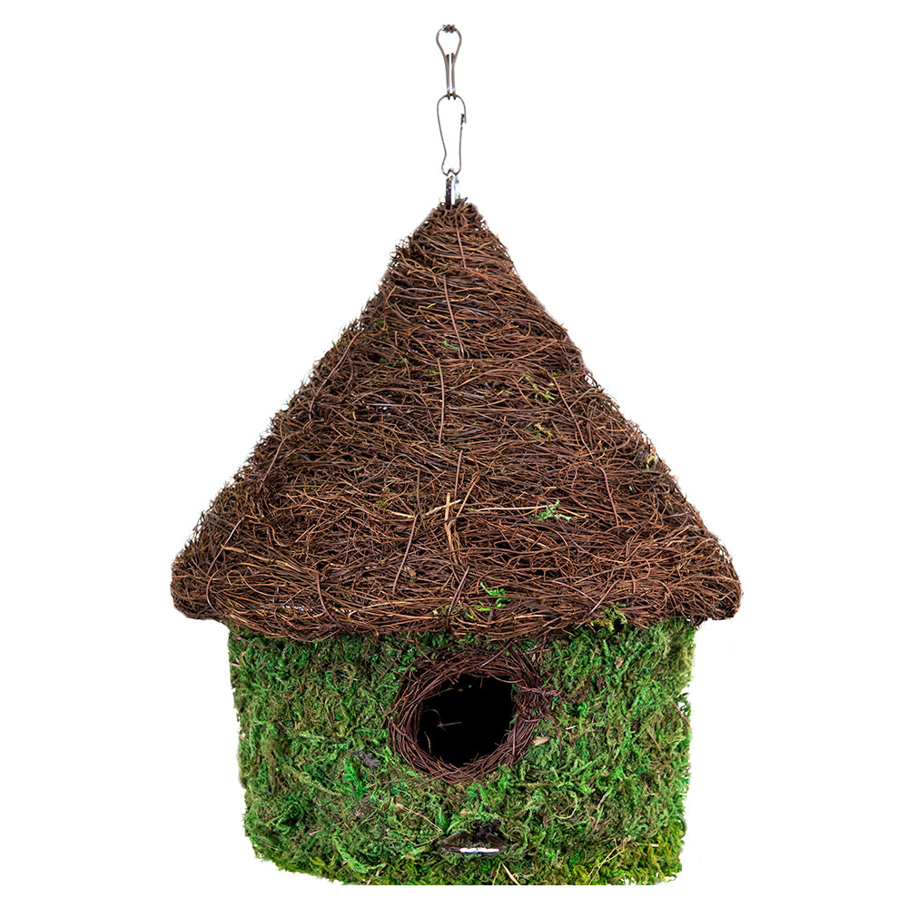 Bungalow Moss Birdhouse