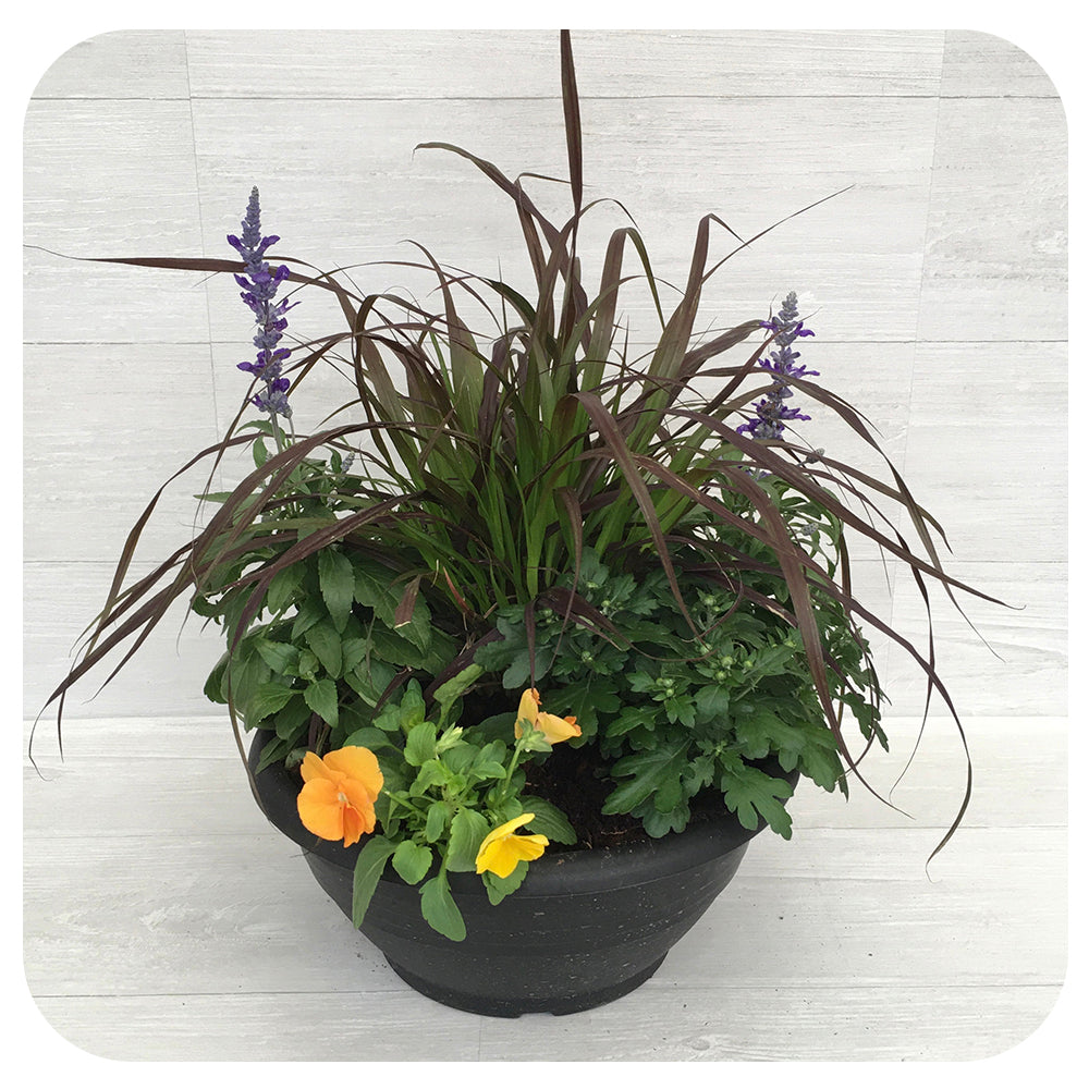 Autumn Arrangement 12" bowl