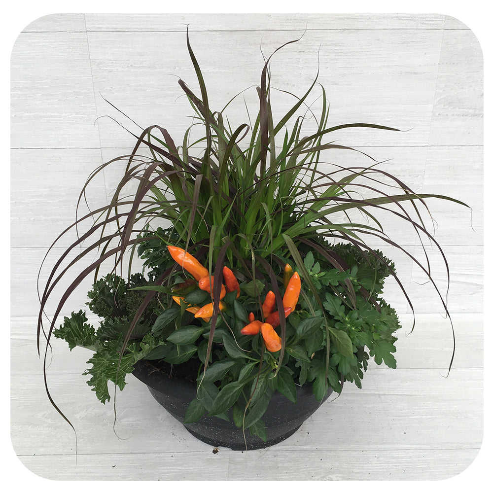 Autumn Arrangement 12" bowl