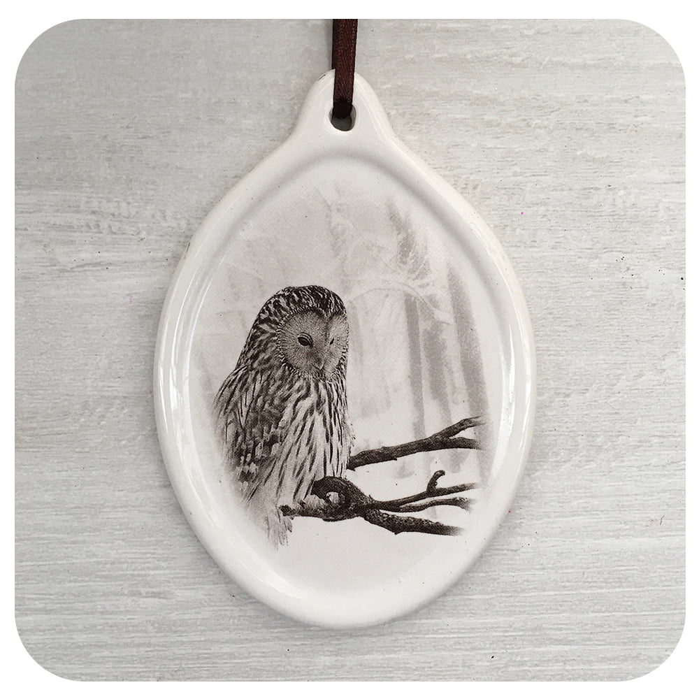 Porcelain Animal Portrait Ornament