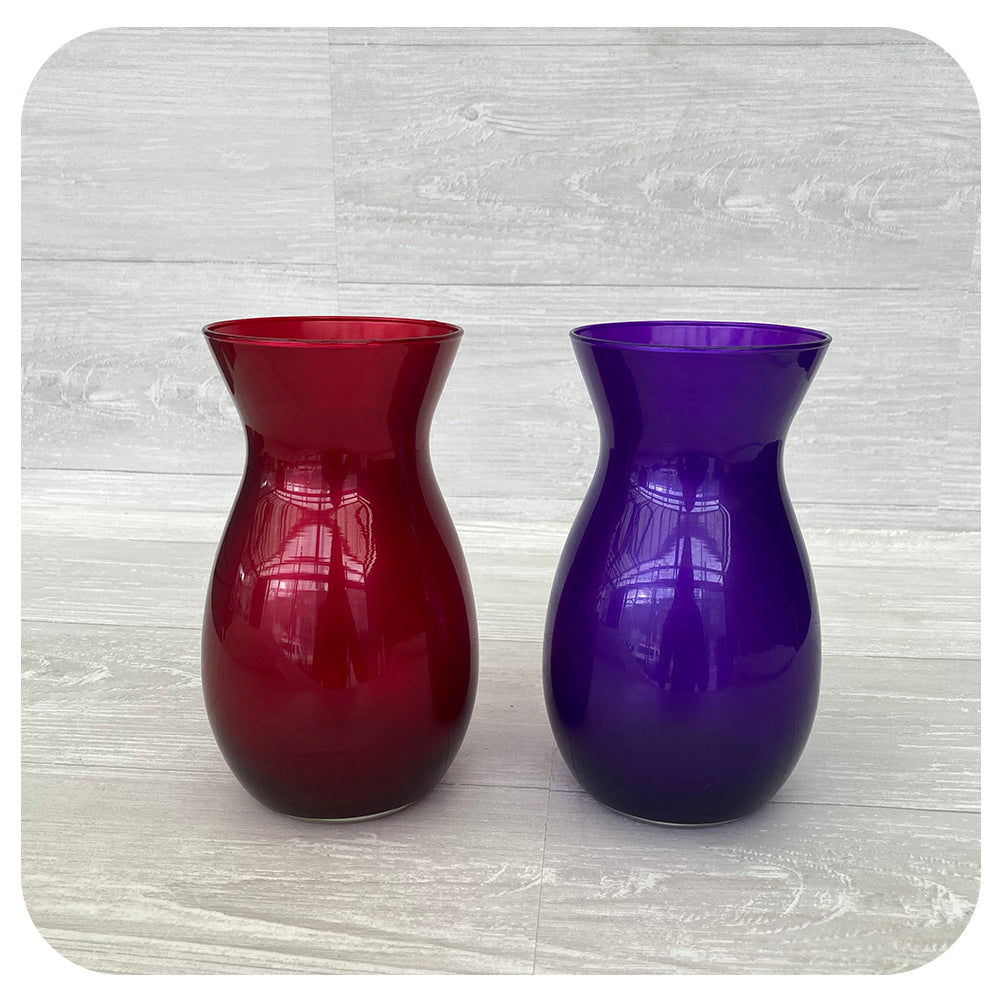 Jewel Tone Vase