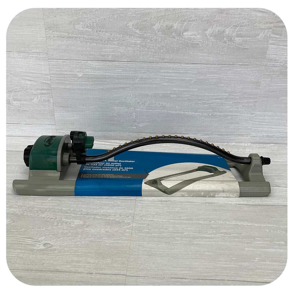 3600 sq.ft. Oscillating Metal Sprinkler