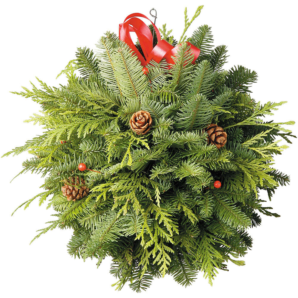 Kissing Ball- Mixed Greens