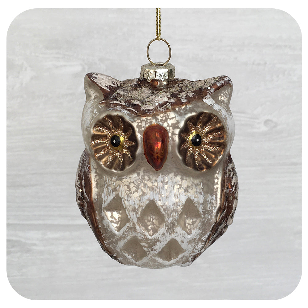 Chunky Glass Owl