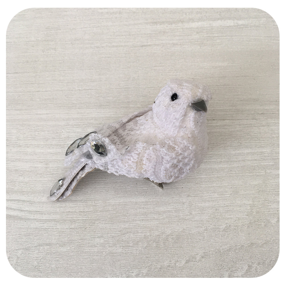 Bird Clip with Jewels