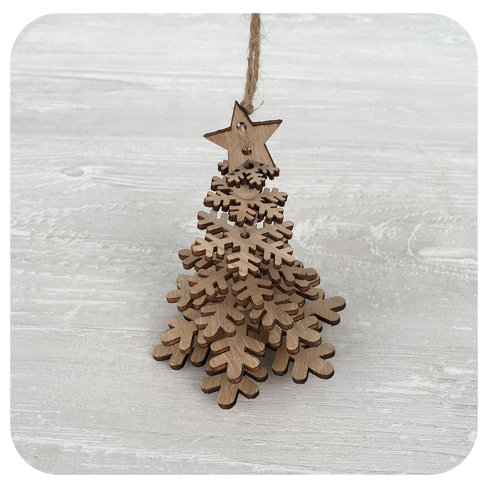 Wooden Christmas Tree