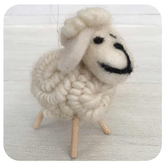 Felted Sheep