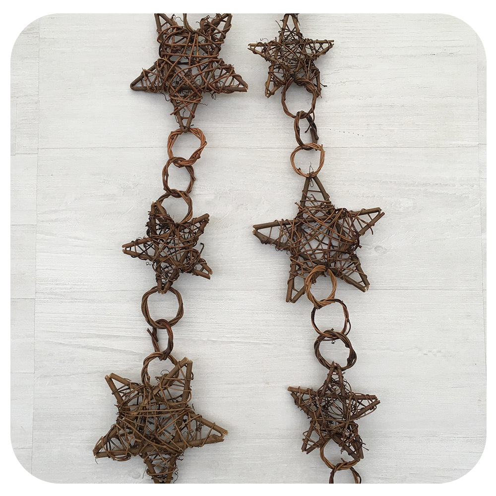 Grapevine star Garland