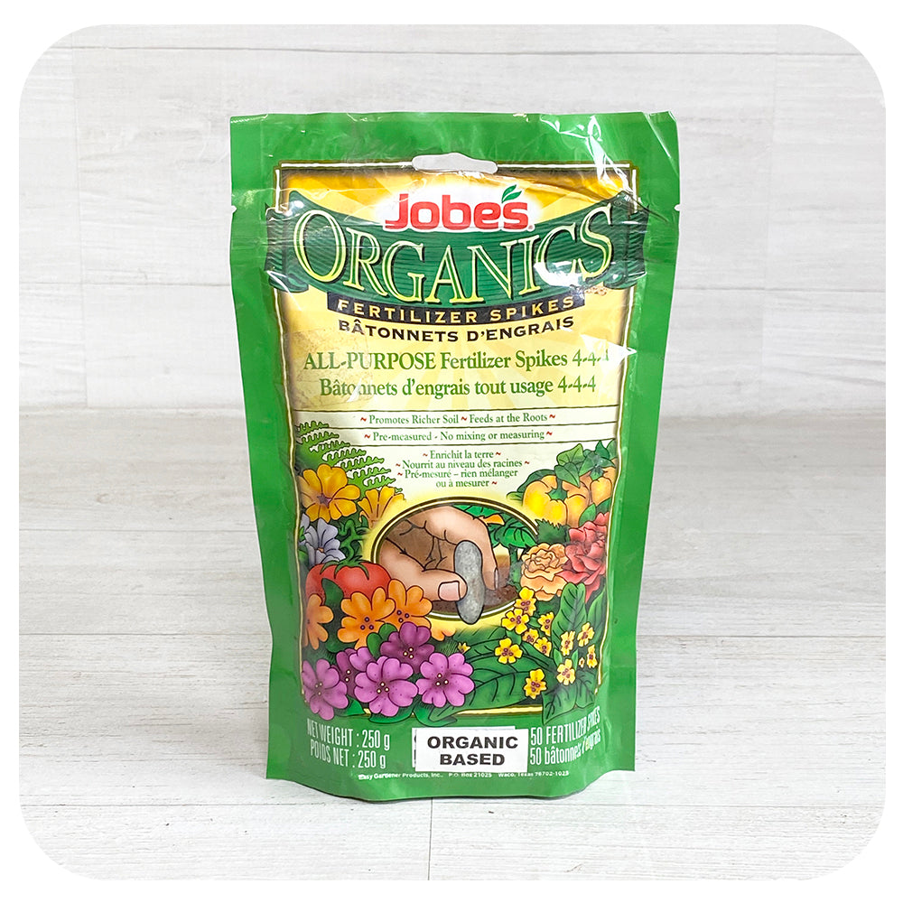 Jobe’s All Purpose Fertilizer Spikes 4-4-4
