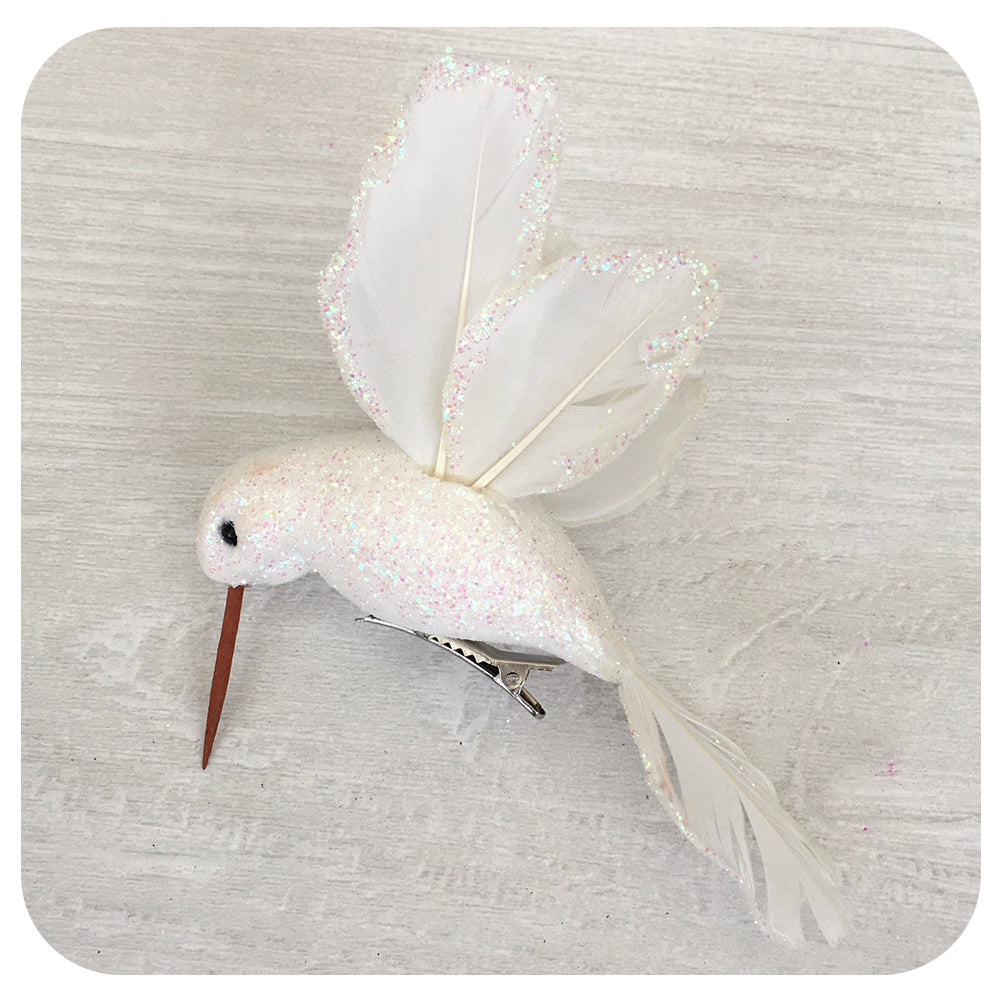 Glitter Hummingbird Clip Collection