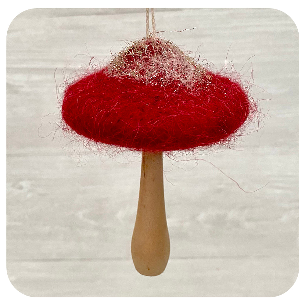 Mushroom with Wooden Stem