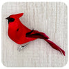 Cardinal Bird Clip