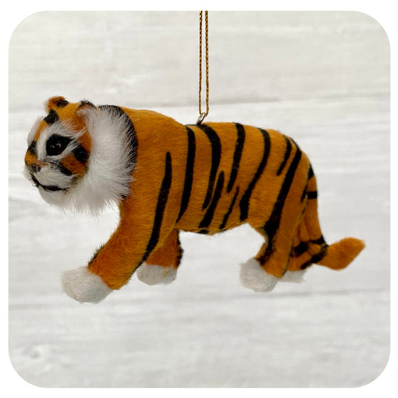 Fabric Covered Tiger