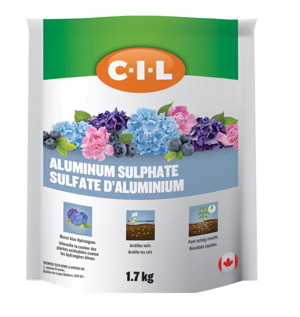 aluminum sulfate for potted plants C.I.L Aluminum Sulfate