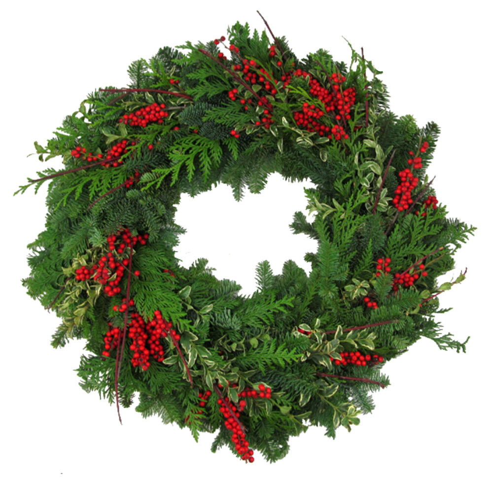 Berries and Branches Wreath