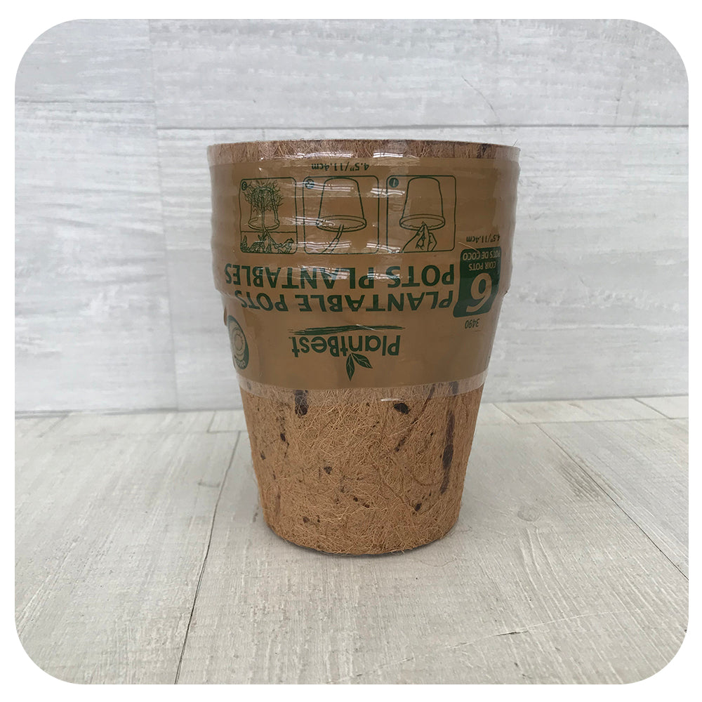 Coconut Fiber Plantable Pots