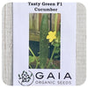 Cucumber Tasty Green Seeds (Organic)