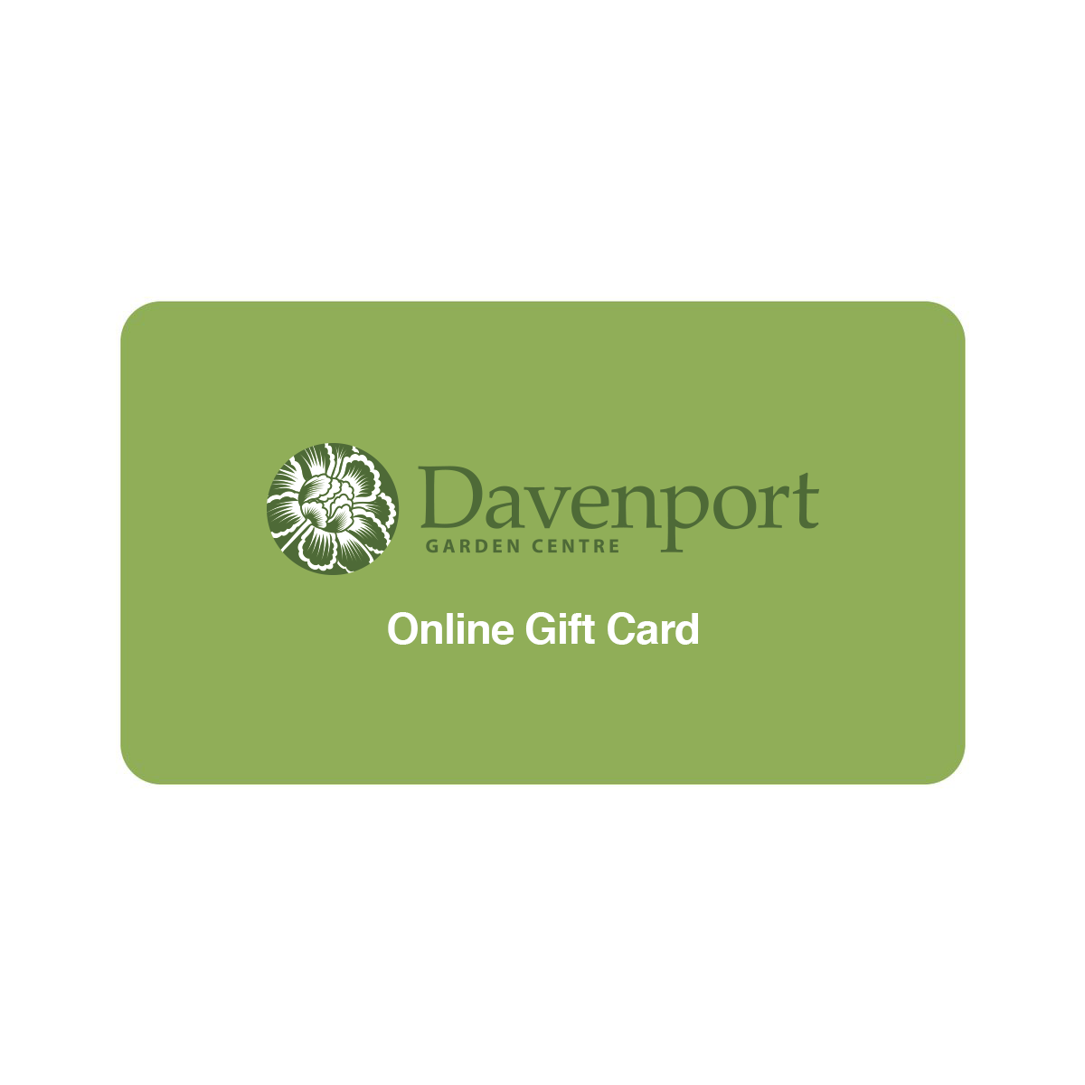 Gift Card (Online and In-store) - Davenport Garden Centre