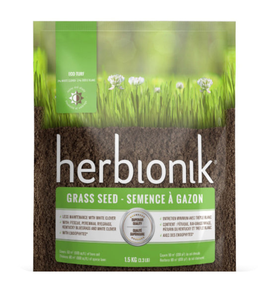 low maintenance lawn grass seed Herbionik Low Maintenance Grass Seed Mix