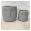 Serene Face Planter - Grey