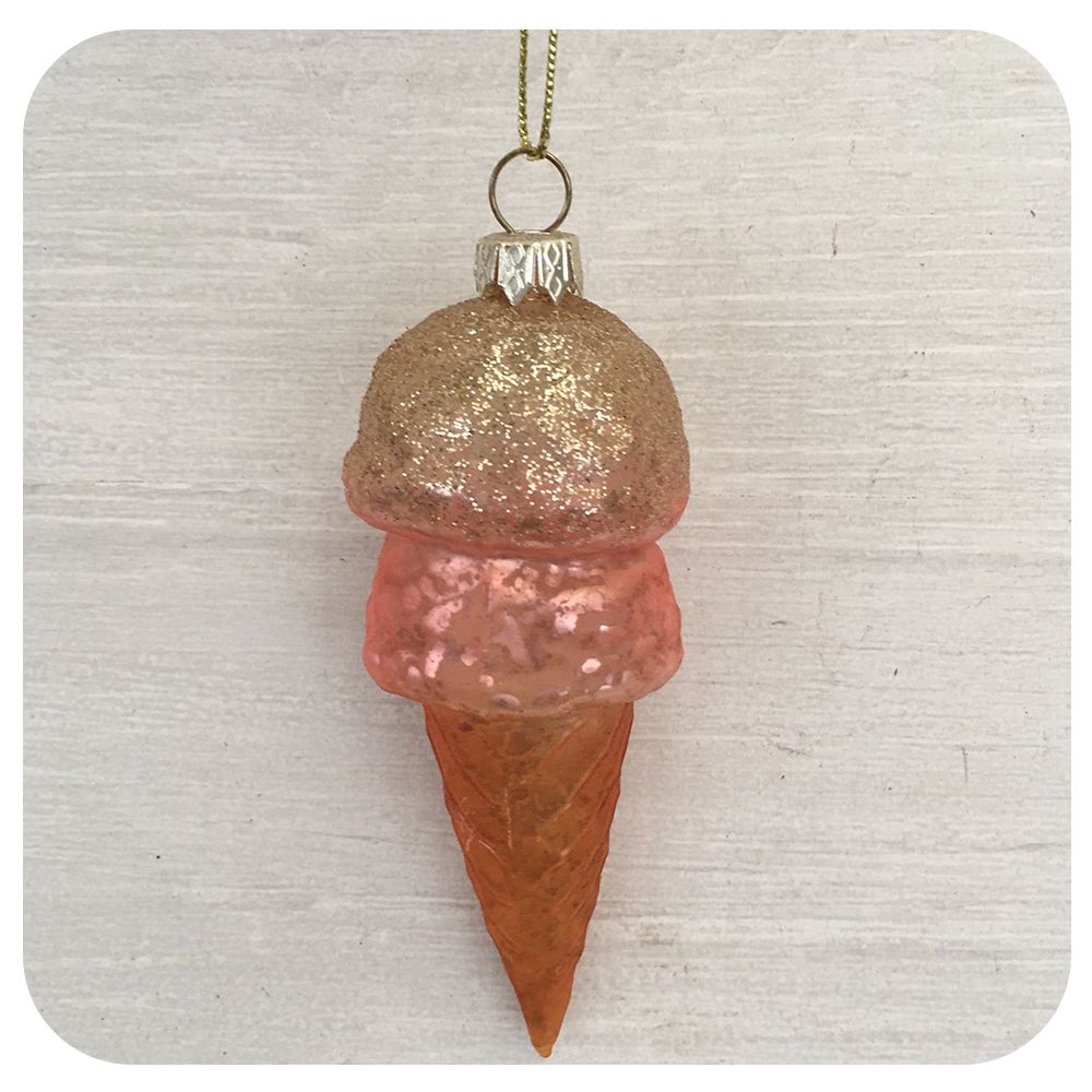 Glass Ice Cream Cone