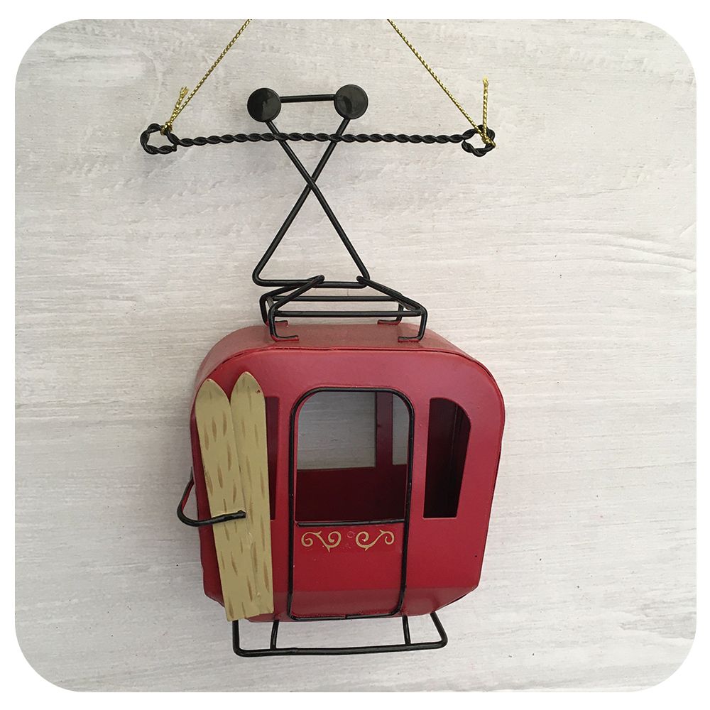 Ski Trolly Ornament