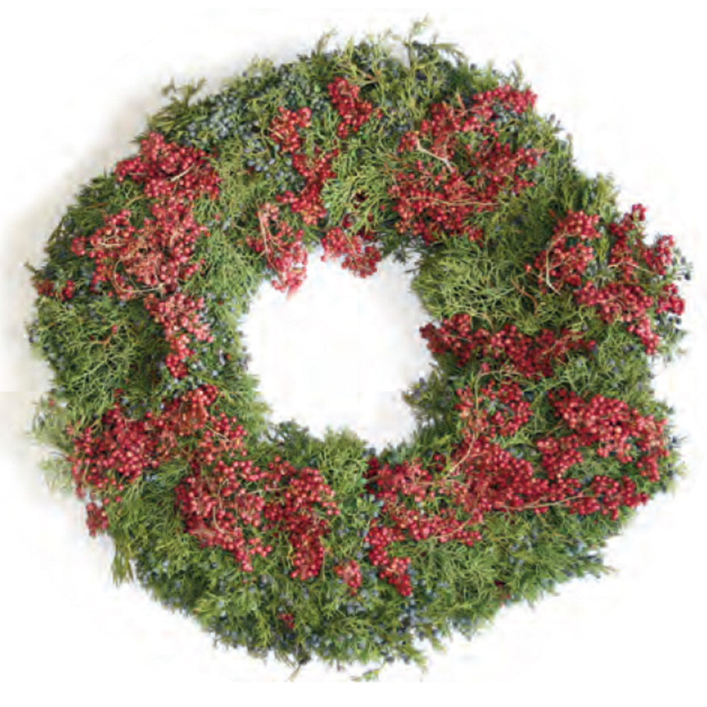 Juniper Pepperberry Wreath