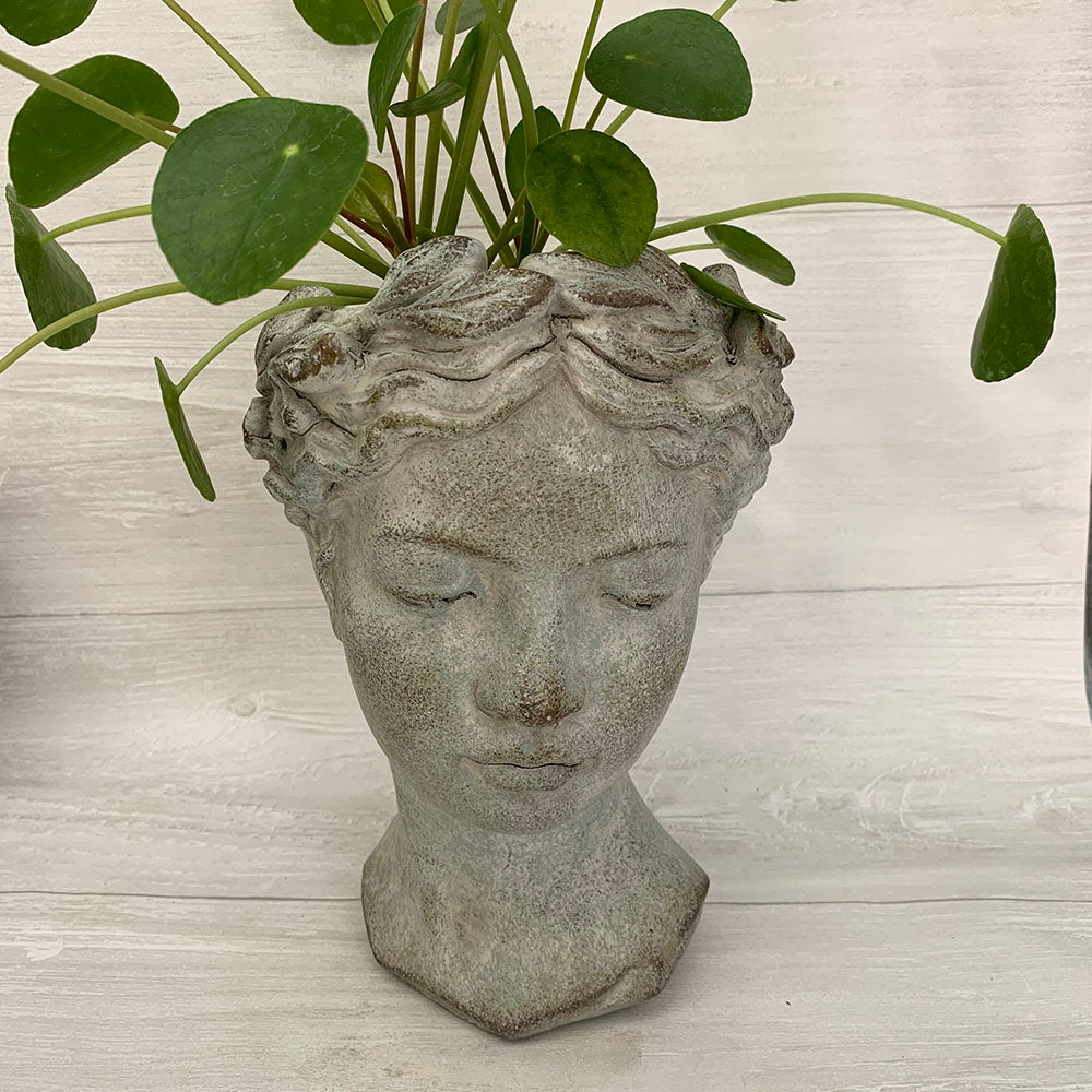 goddess planter pot Goddess Head Pot Collection