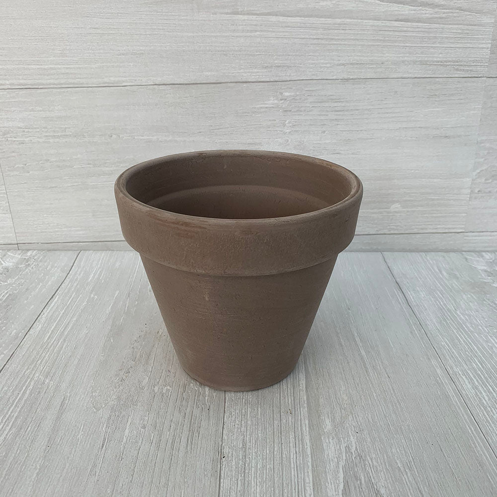 grey terracotta plant pots Grey Standard Terra Cotta Pot