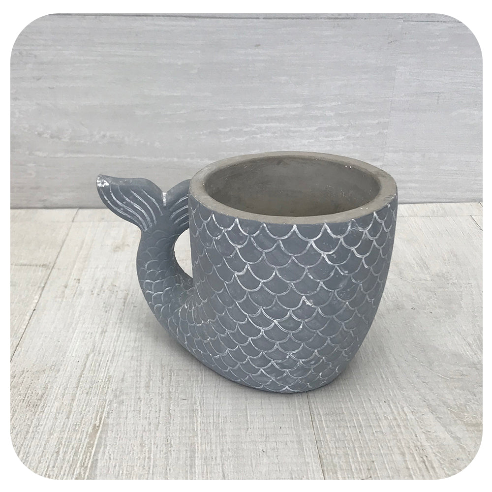 Mermaid Tail Planter