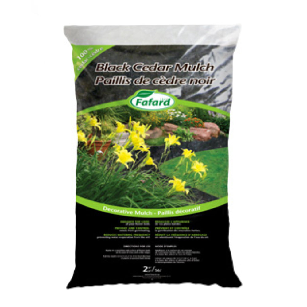 Fafard Black Cedar Mulch