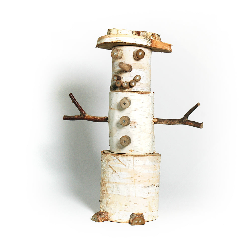Birch Snowman