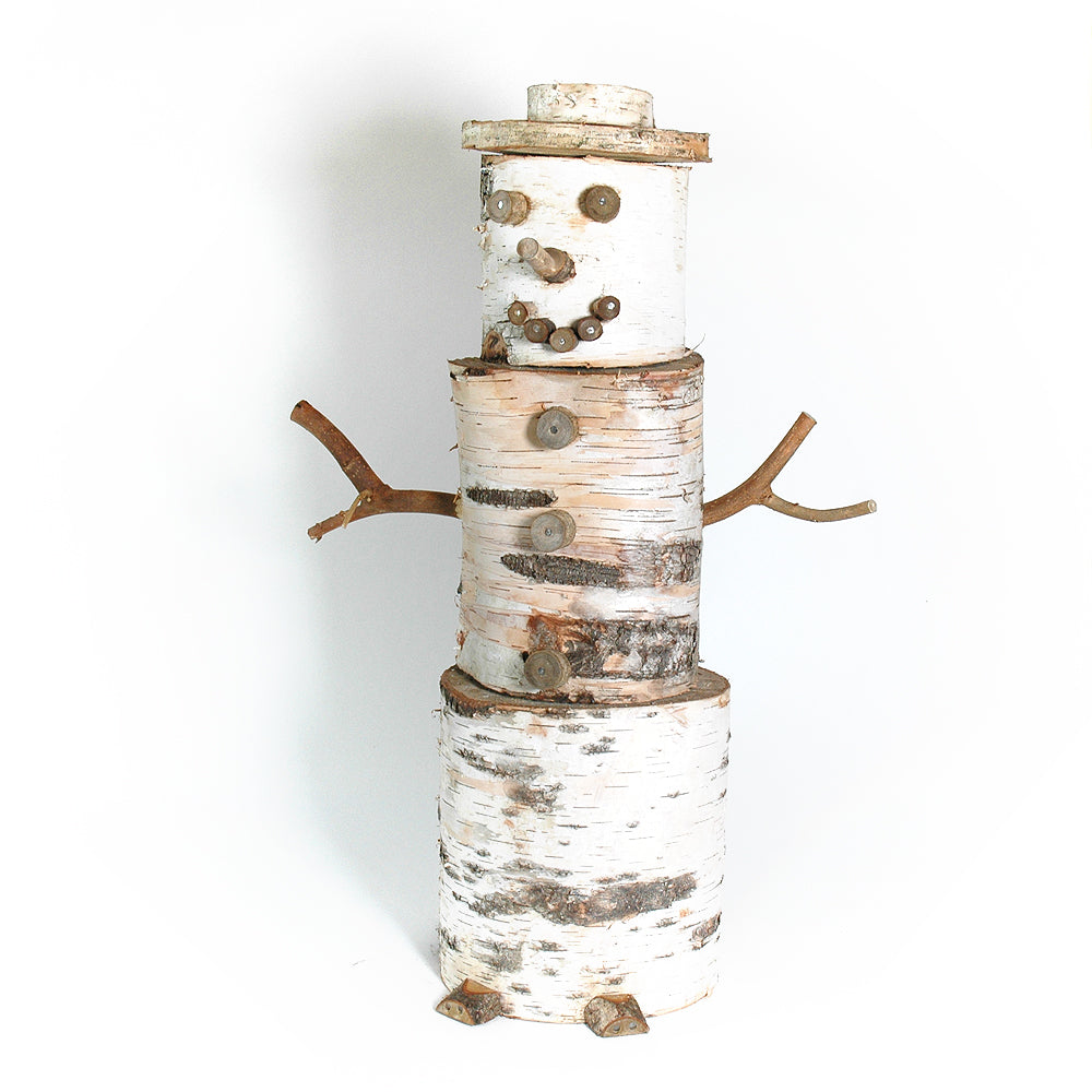 Birch Snowman