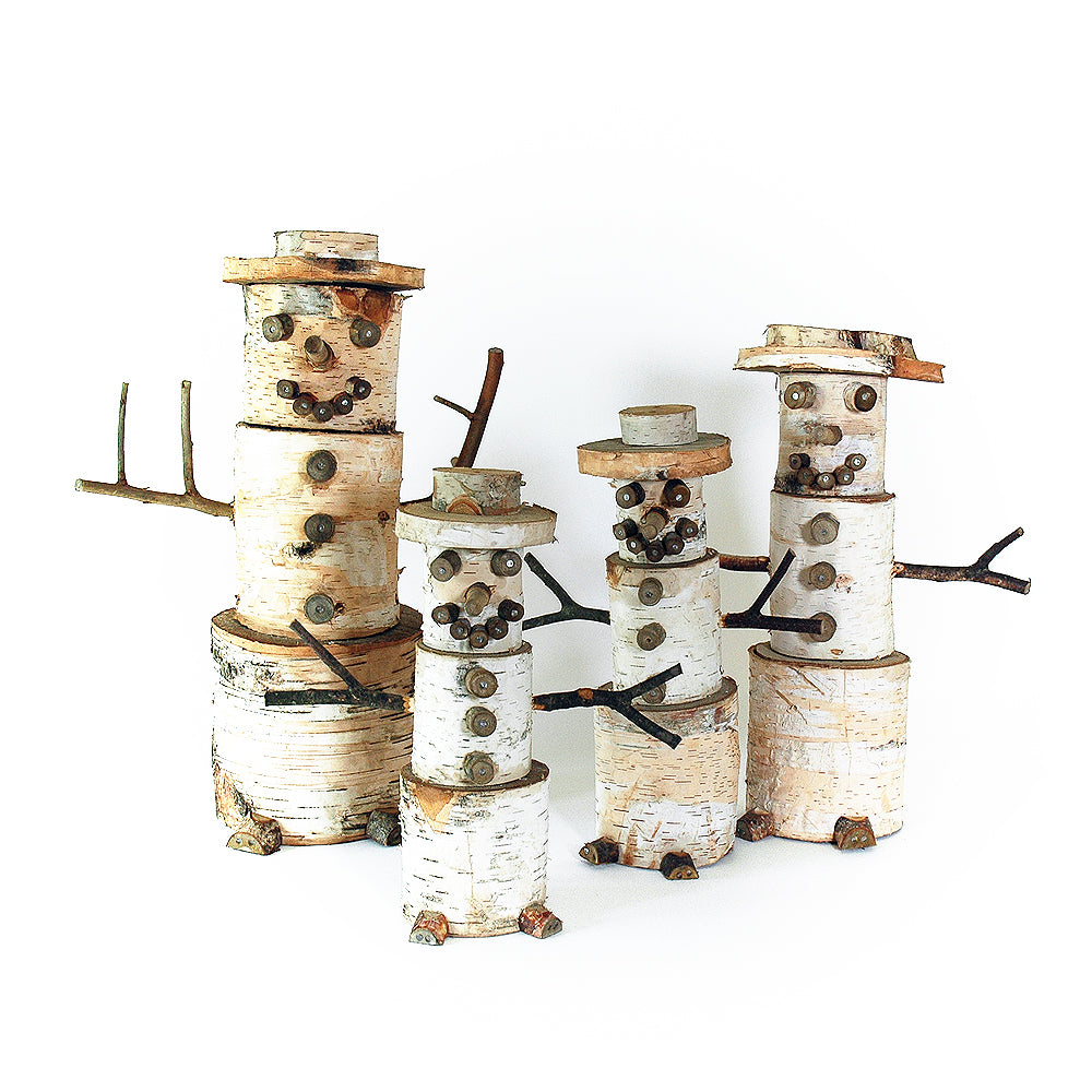 Birch Snowman
