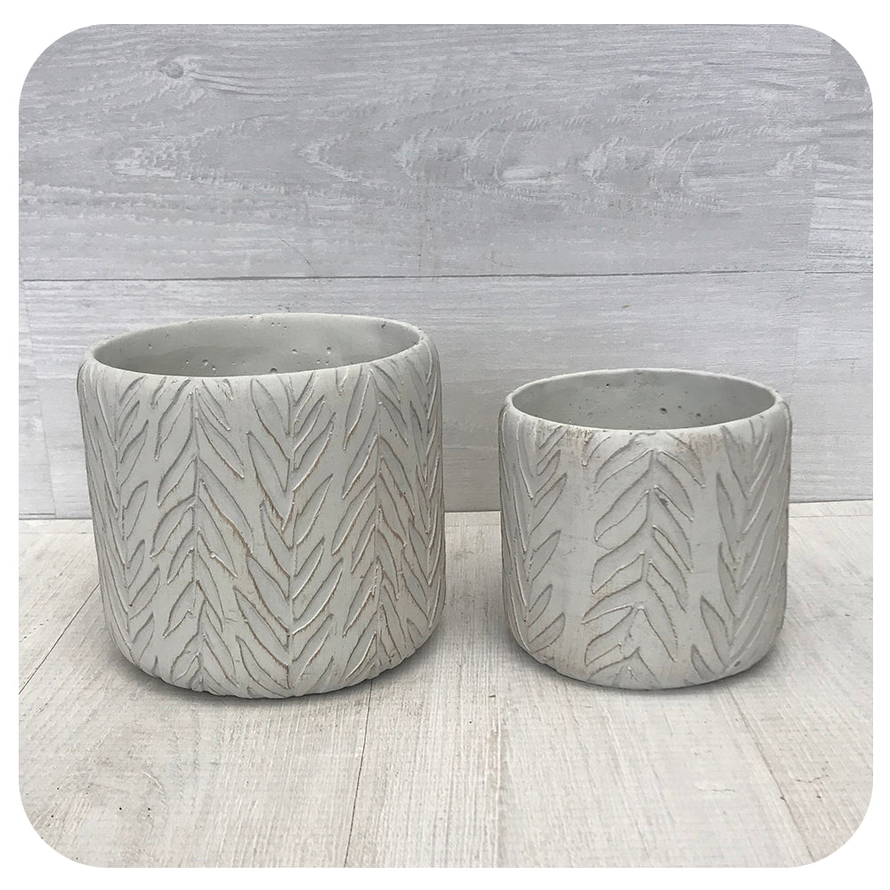 Willow Leaves Planter