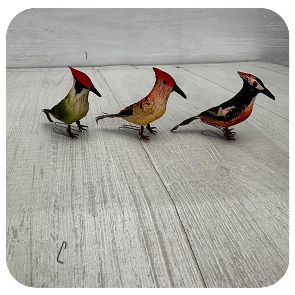Mini Woodpecker Ornament (3")