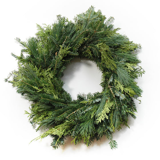 Fraser mixed wreath
