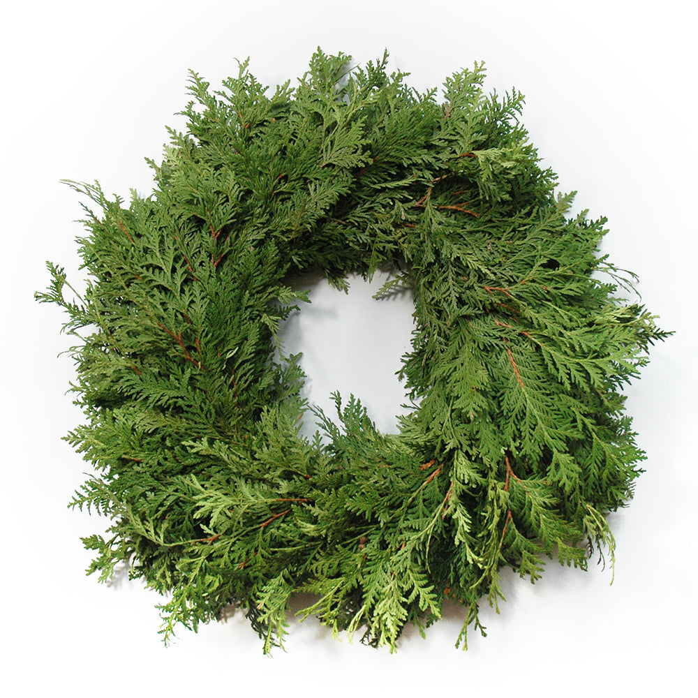 Cedar Wreath (Ontario Grown and Made)